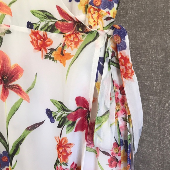 Full length summer wrap dress - Picture 3 of 3